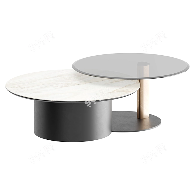 Arena Keramik Bond Coffee Table 3D model image 2