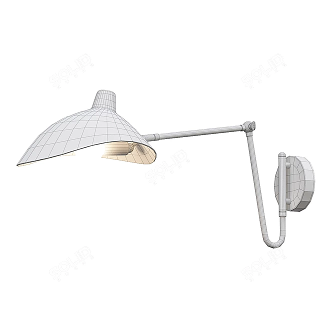 ImperiumLoft Hildborg L83 Wall Sconce 3D model image 4