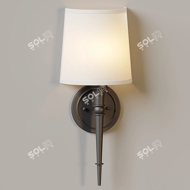 Montrose LED Wall Sconce 3D model image 2