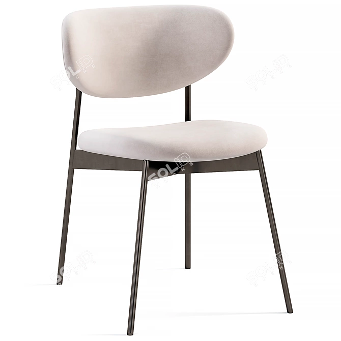 Modern Aleks Chair by Divan.ru 3D model image 1