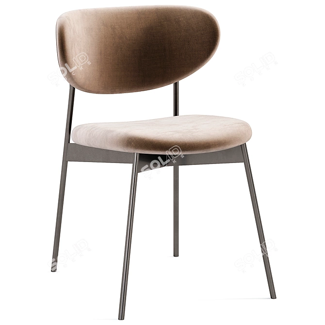 Modern Aleks Chair by Divan.ru 3D model image 4