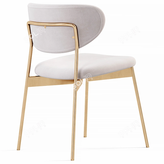 Modern Aleks Chair by Divan.ru 3D model image 5