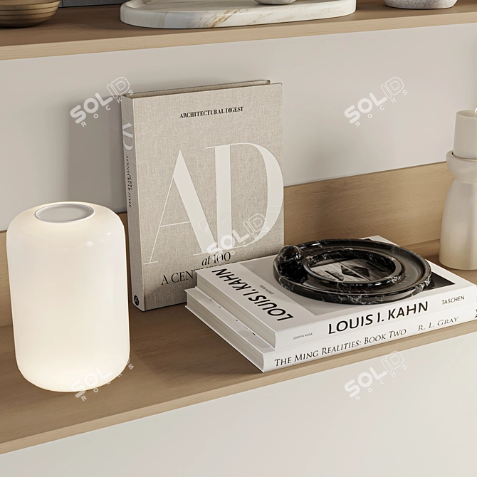 Modern Interior Decor Set - 32 3D model image 5