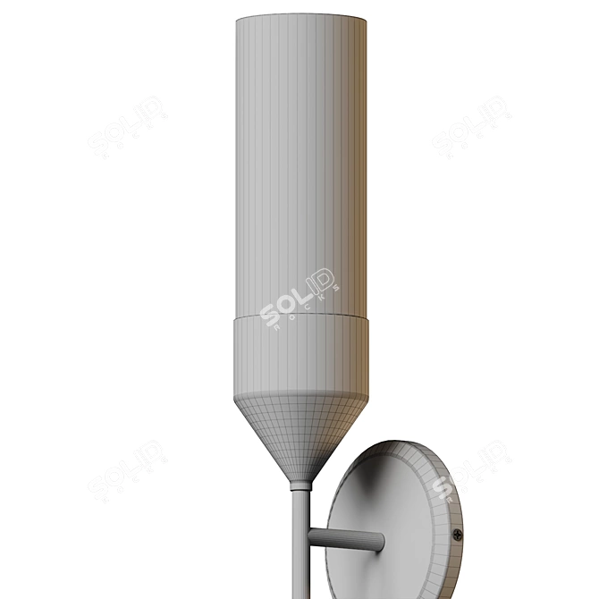  Devon 1-Light Wall Sconce 3D model image 5