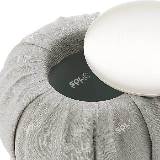 Modern GUCCINO Pouf by Tomasella 3D model image 8