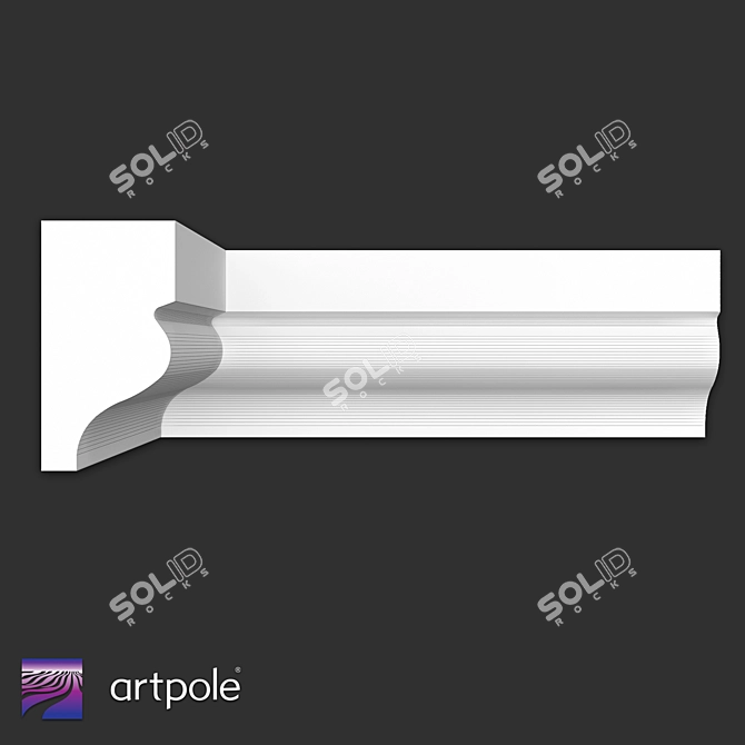 - Title: Gypsum Moldings SMG449
- Translation of Description:
Title: Molding
Material: gypsum
Article: SMG 3D model image 2