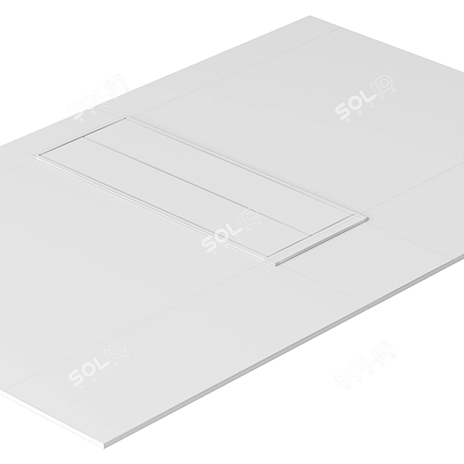 Quantum Easy Induction Hob 3D model image 3