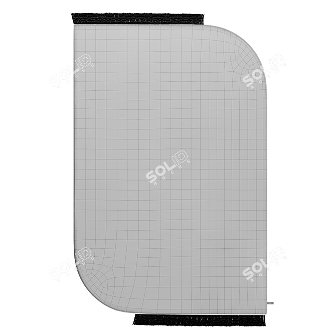 Versatile miinu-UNCOMMONS Rug 3D model image 3