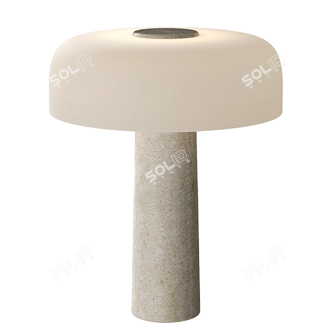 Carla Table Lamp: Modern Elegance 3D model image 2