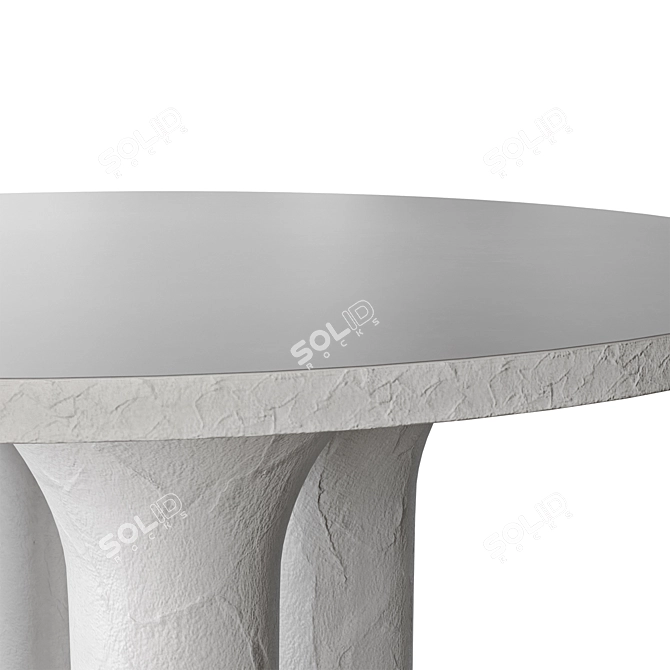 PBR Dining Table Render Materials 3D model image 3