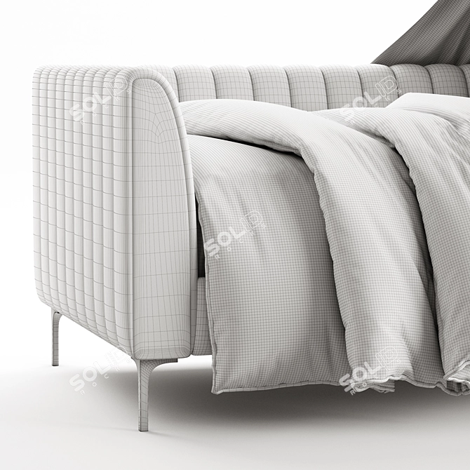 Elegant Daybed Avalon Design 3D model image 4