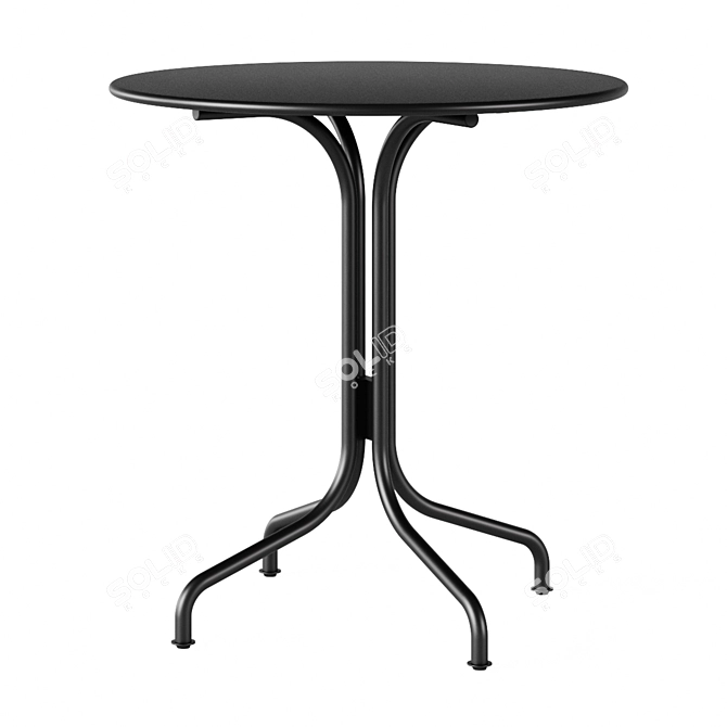 Thorvald Outdoor Metal Side Tables 3D model image 2