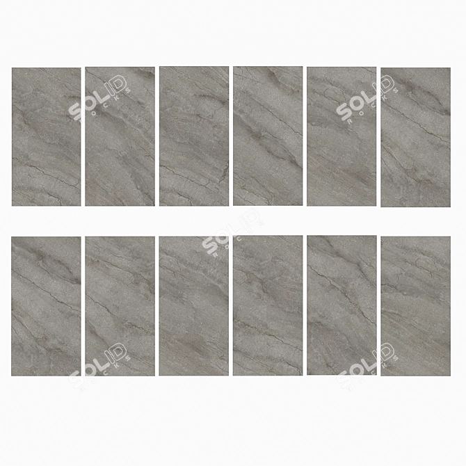 Bereg Ceramic Granite Tile Set 3D model image 3