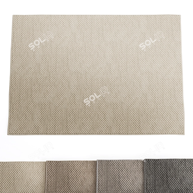 Soft Touch Tact Rug Collection 3D model image 1