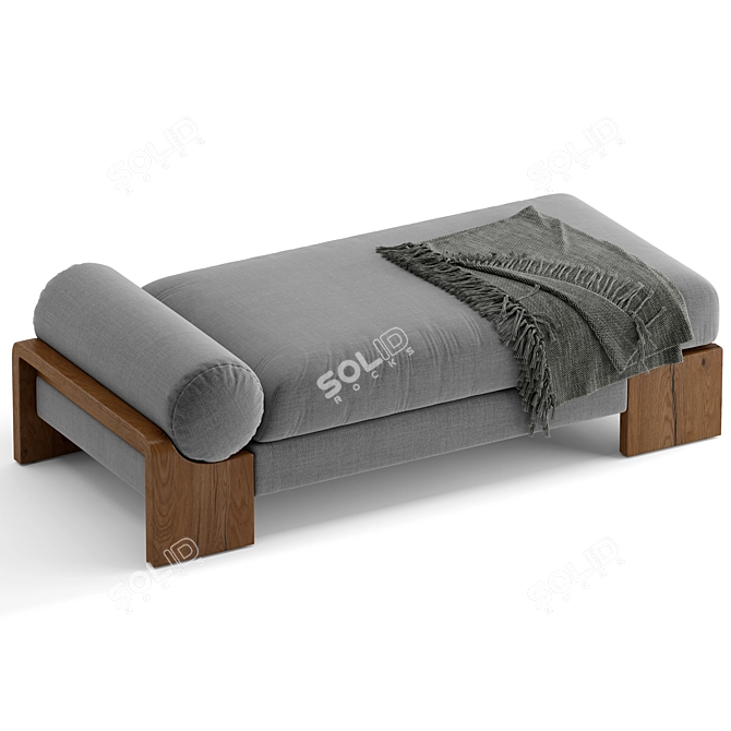 Modern Luxury Daybed by Soho 3D model image 2