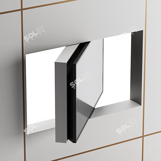 360-Degree Rotating TV Partition 3D model image 4