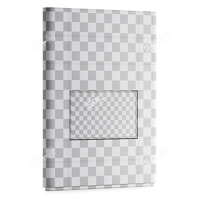 360-Degree Rotating TV Partition 3D model image 5