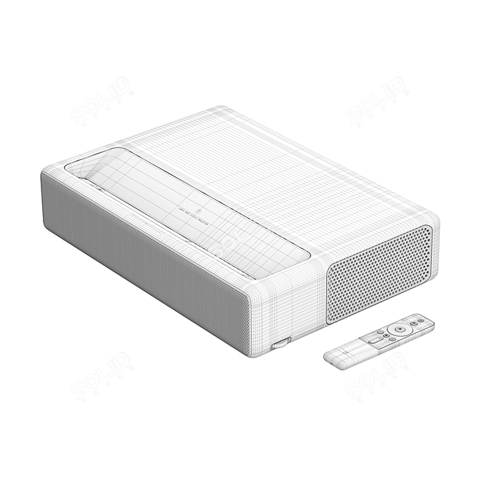 Xiaomi Mi Laser Projector 150: High-Quality 3D Model 3D model image 7