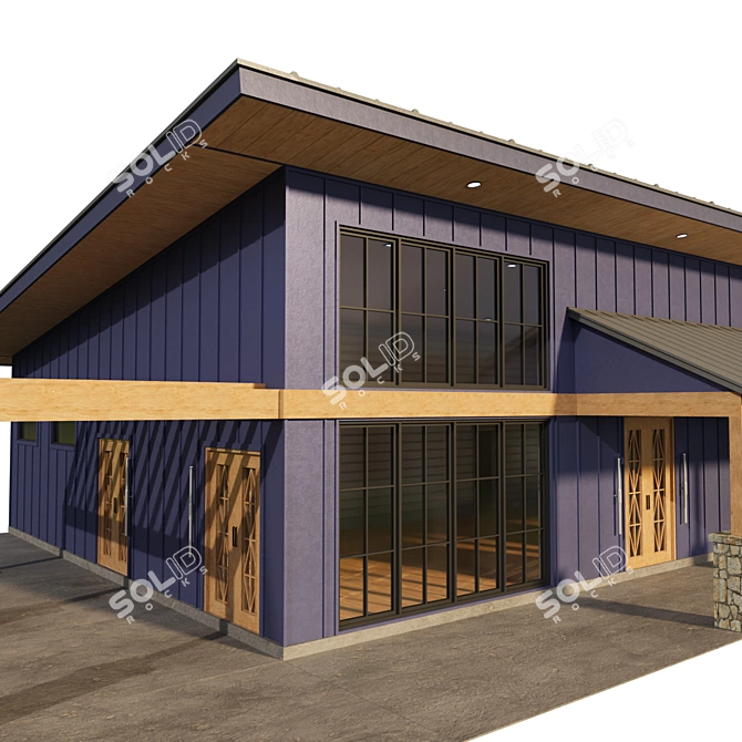 Rustic Garage 3D Model VOL02 3D model image 2