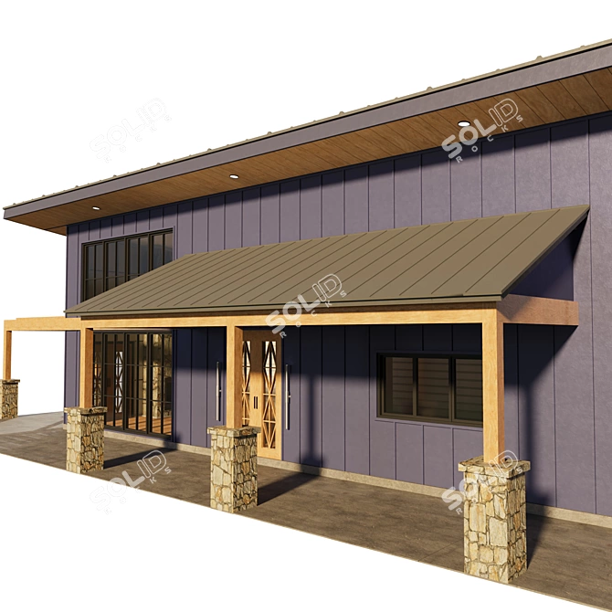 Rustic Garage 3D Model VOL02 3D model image 3