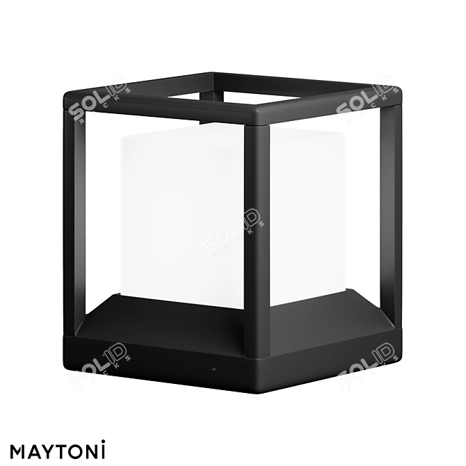 Maytoni Trim Outdoor Light 3D model image 2