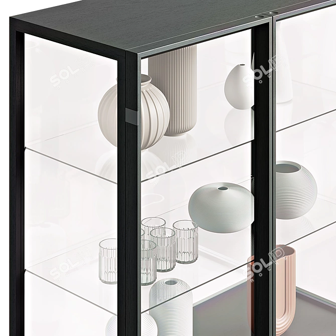 Elegant AIKO Poliform Cupboard 3D model image 3