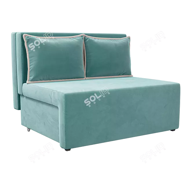 Classic Elegant Laguna Sofa 3D model image 1