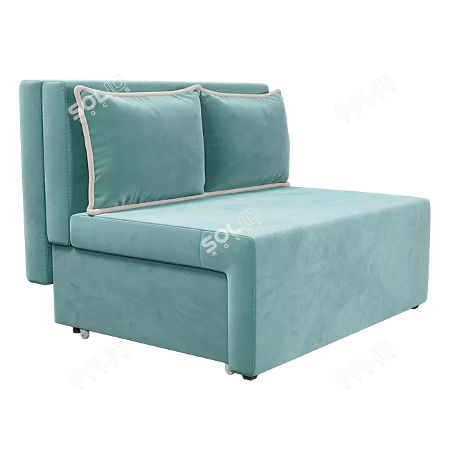 Classic Elegant Laguna Sofa 3D model image 2