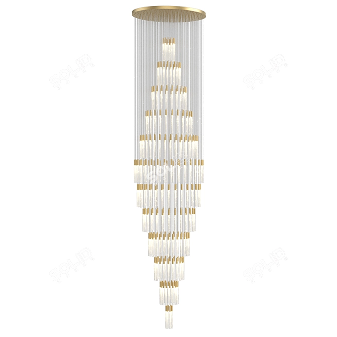 Integrator Bubble Chandelier Fixture 3D model image 2