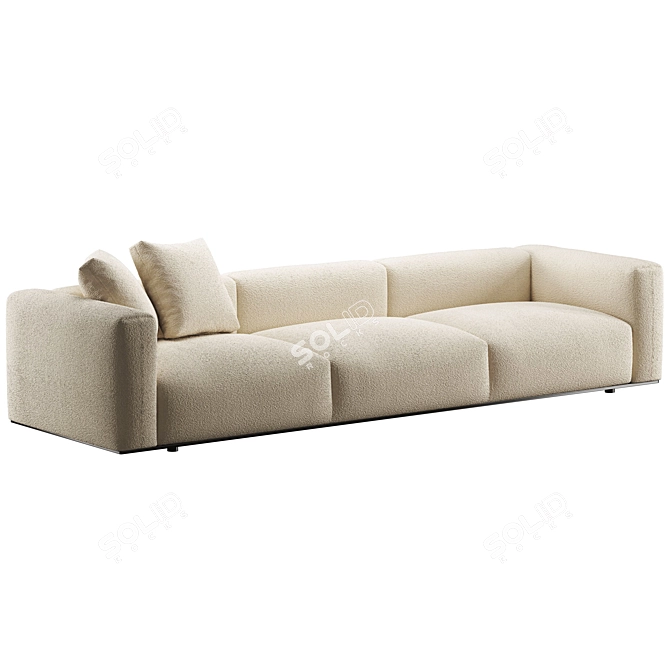 Modern B&B Italia Sofa 3D model image 2