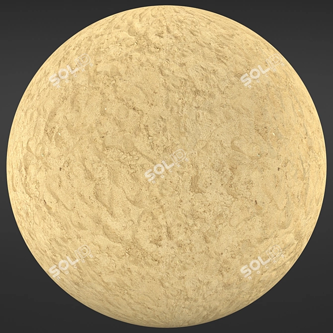 Sand Material 4K Texture 3D model image 2