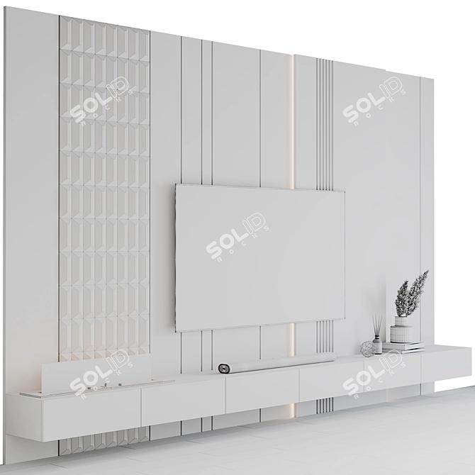 Samsung TV Wall Mount 47 3D model image 5