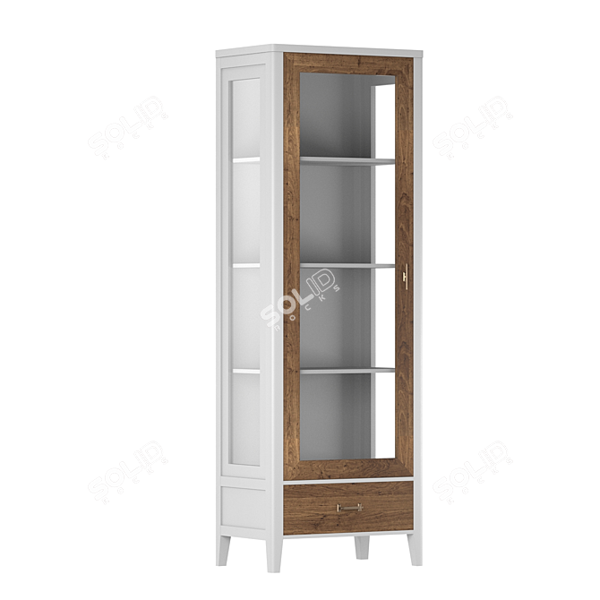 Parisian Chic Set of Display Cases 3D model image 2