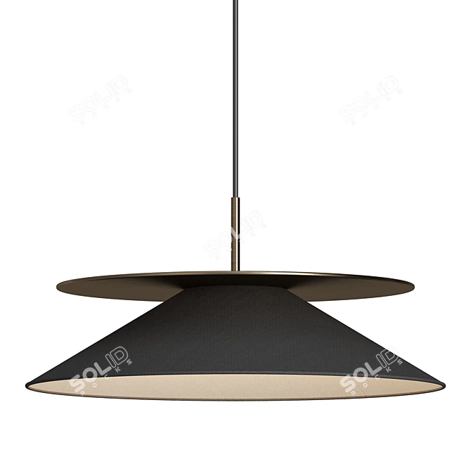 Contardi Asia Pendant Light 3D model image 1