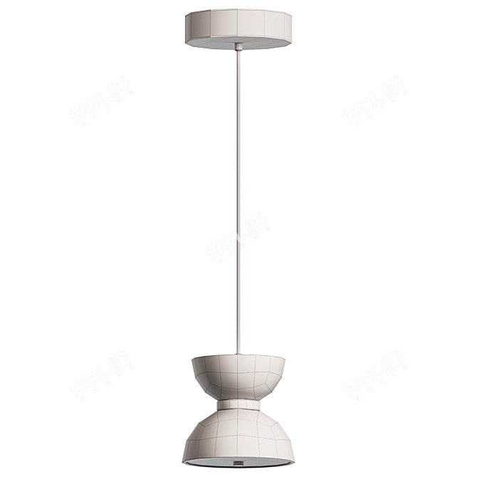 Contemporary Pendant Light Fixture 3D model image 3