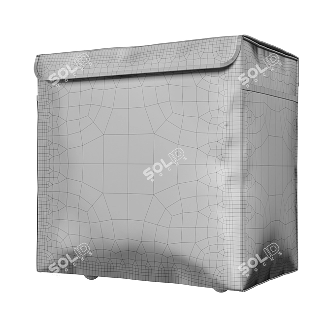 Food Delivery Club Insulated Bag 3D model image 3