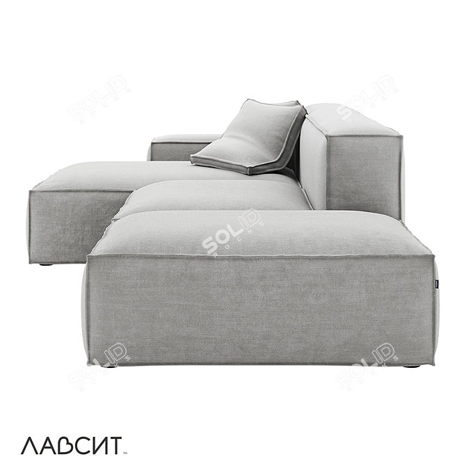 Innovative Minimalist Design Sofa 3D model image 3