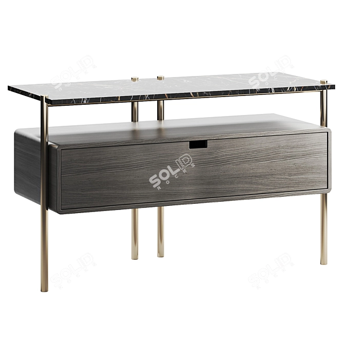 Modern Eros Drawers - 3D Design 3D model image 1