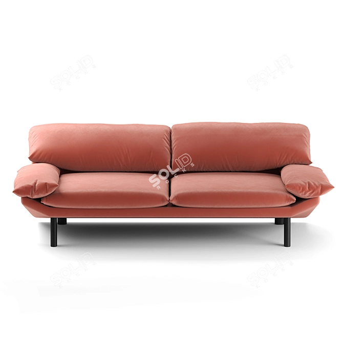 Modern Chic Arflex Sofa Design 3D model image 4