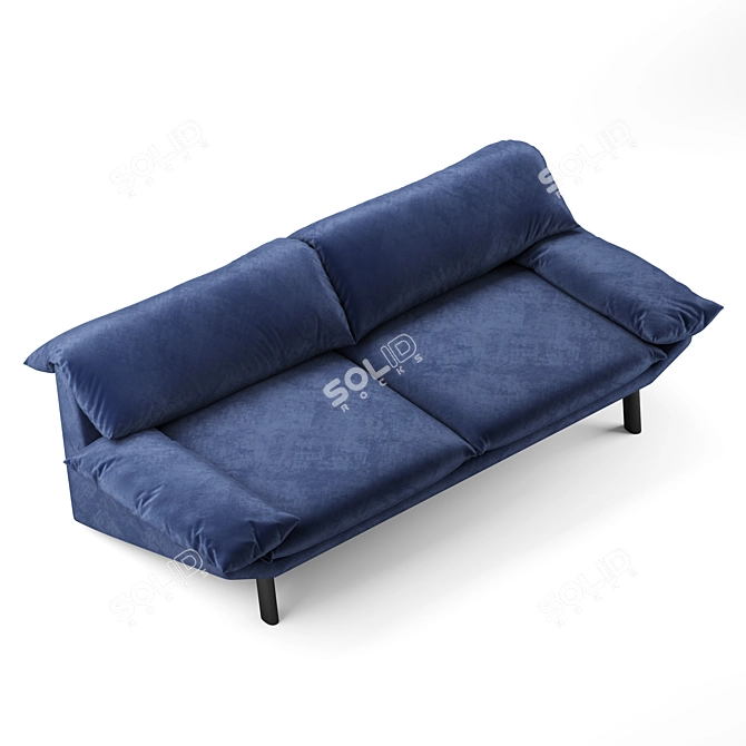 Modern Chic Arflex Sofa Design 3D model image 6