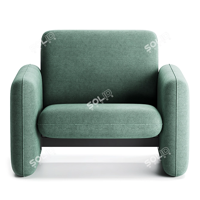 Wilkes Modular Sofa : Modern Elegance 3D model image 5