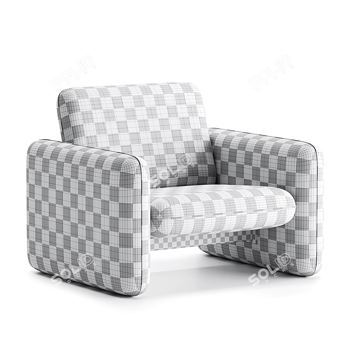 Wilkes Modular Sofa : Modern Elegance 3D model image 6