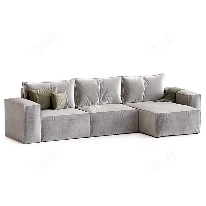  Hygge Corner Sofa Bed Excellence 3D model image 6