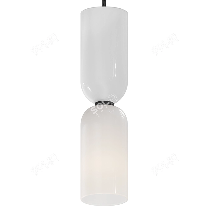 Adjustable Memory Pendant Light 3D model image 3