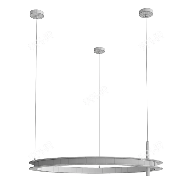 Sleek Design Lamp Gedeon One 3D model image 3