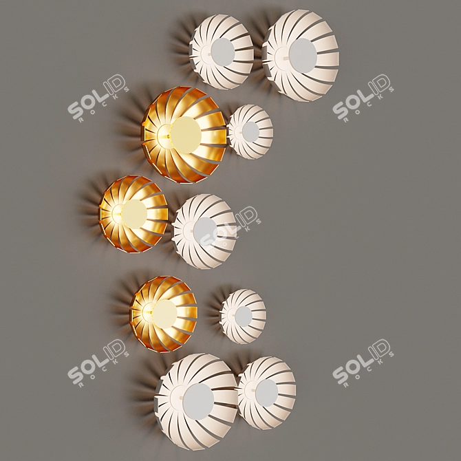 Modern Wall Lamp LOTO 3D model image 2