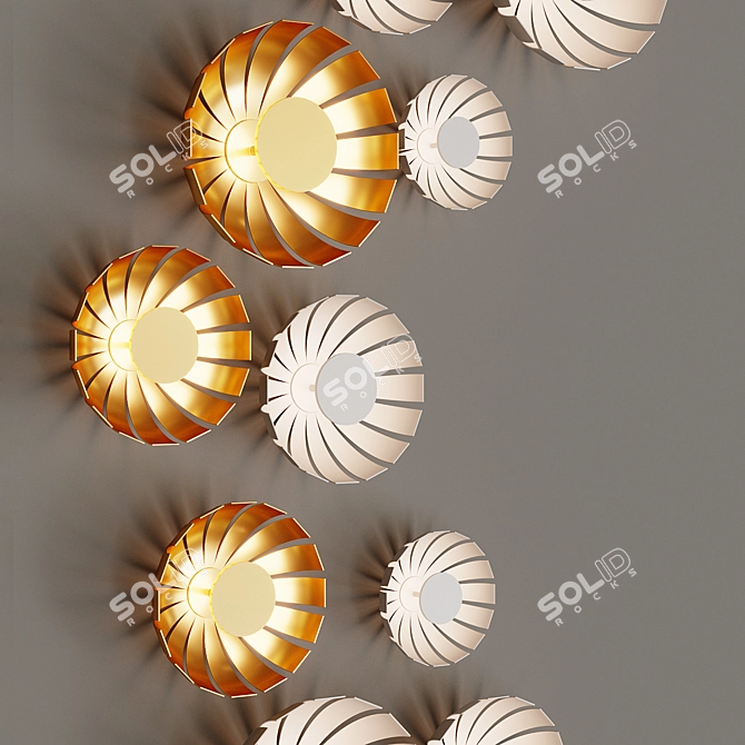 Modern Wall Lamp LOTO 3D model image 3