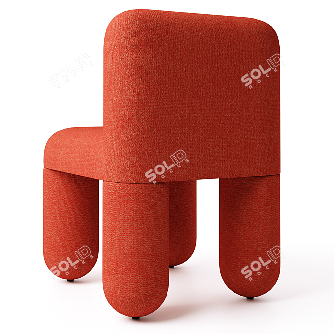 Minimalist Designer Noom Chair 3D model image 1