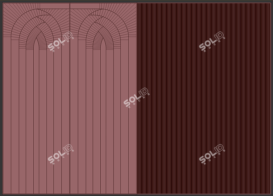 Multi-Sub Object Panel for 3D Render 3D model image 3