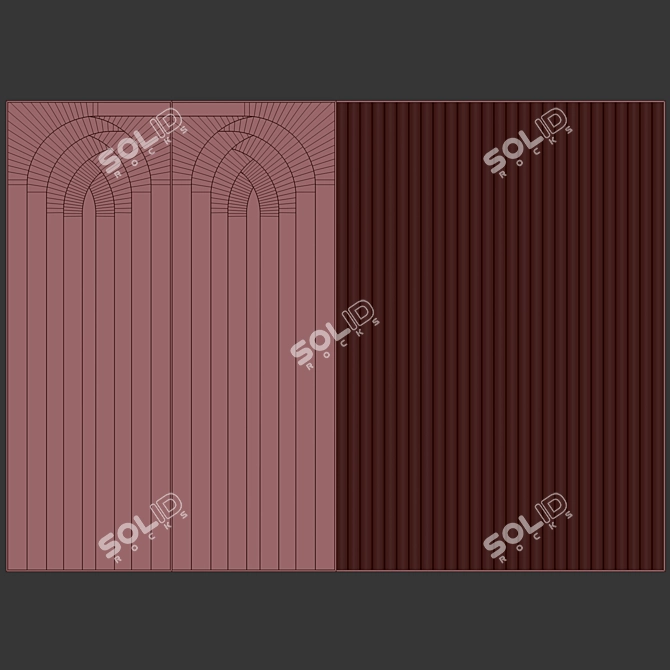 Multi-Sub Object Panel for 3D Render 3D model image 4